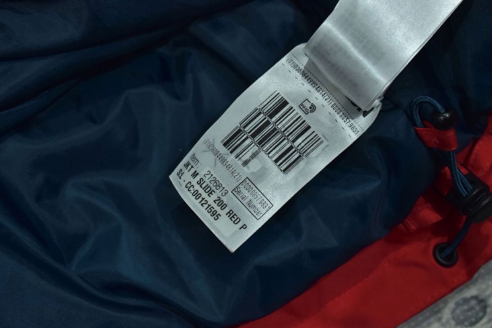 Wed'ze Męska Czerwona Kurtka Narciarska Slide 200 L