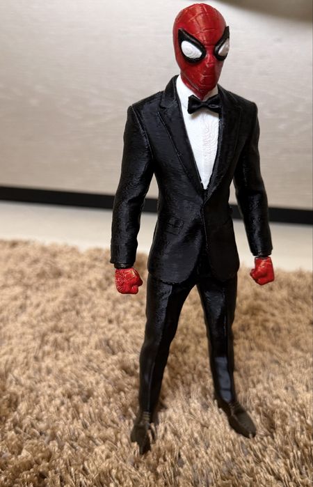 Homem-aranha pintado