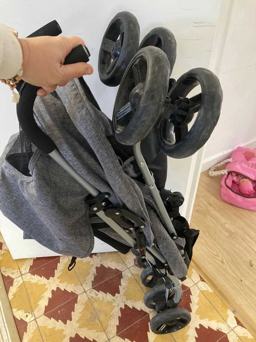 Carrinho Bengala Avenue Xtra Grey Zy Safe 6M+