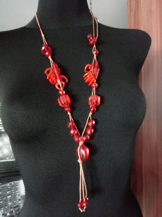 Naszyjnik korale kolekcja damska