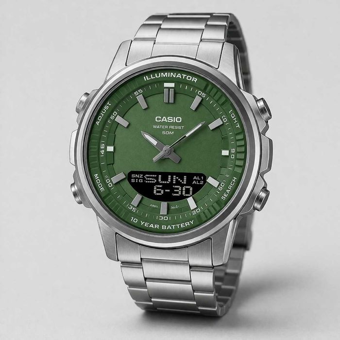 Чоловічий годинник CASIO AMW-880D-1A є опт, дропшипінг