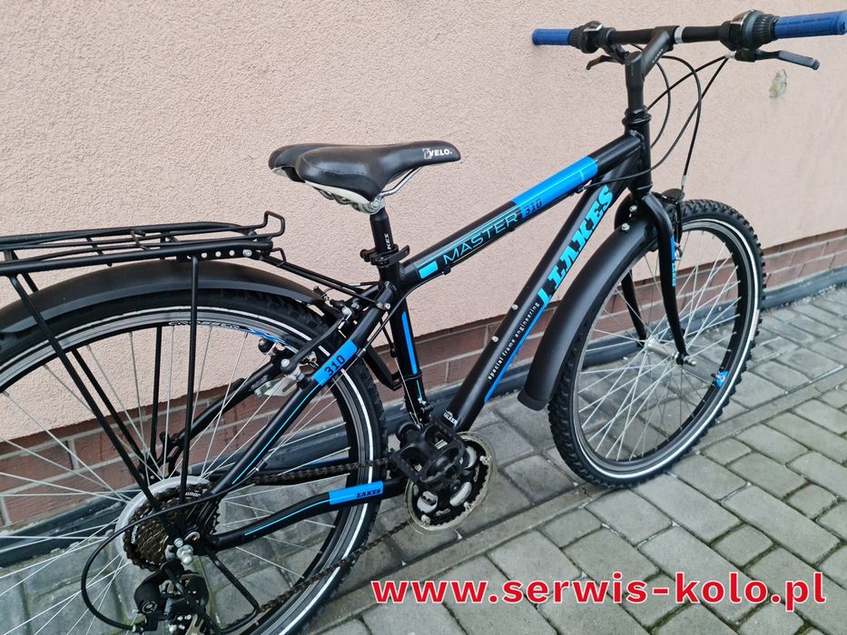 Rower dziecięcy MTB LAKES koła 26 SHIMANO aluminium rabat WYSYŁKA