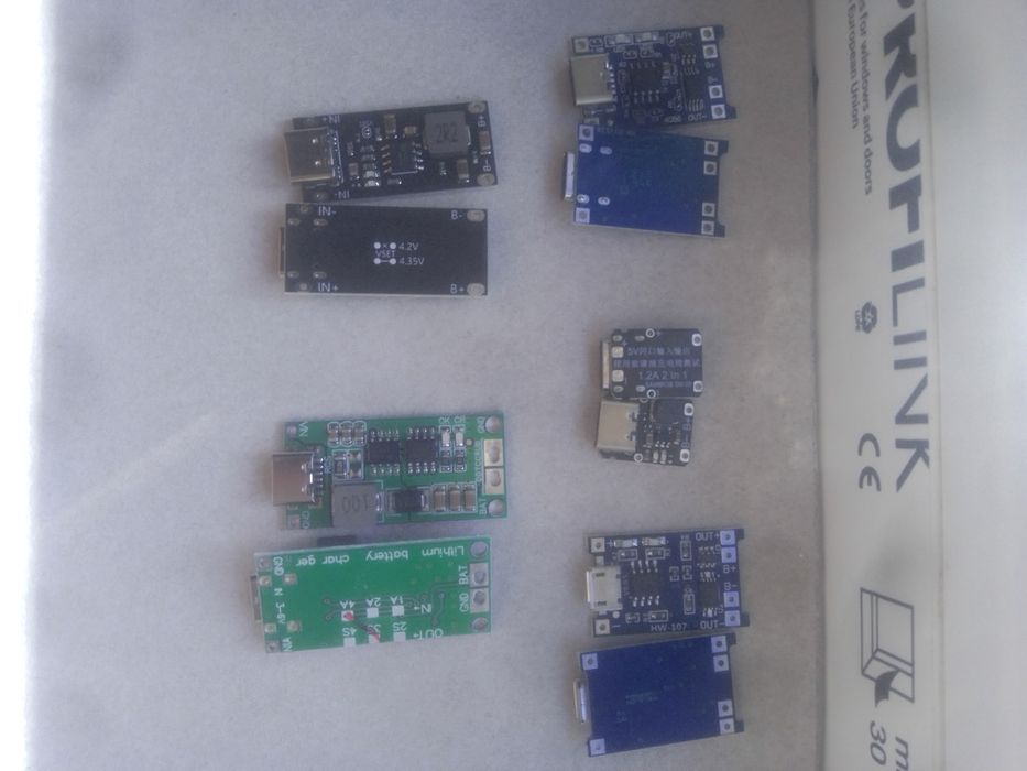 Плата повербанка BMS модуль зарядки 18650