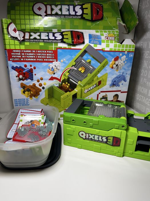 Qixels Gra dla Dzieci 3D Klocki