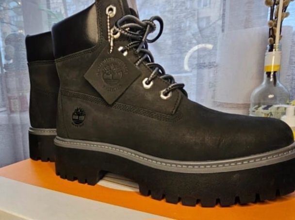 Timberland Stone Street 6 Inch Boot W "Black".