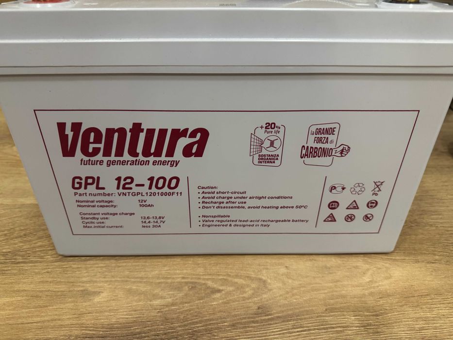 Акумулятор для ДБЖ / інвертора Ventura GPL 12-100