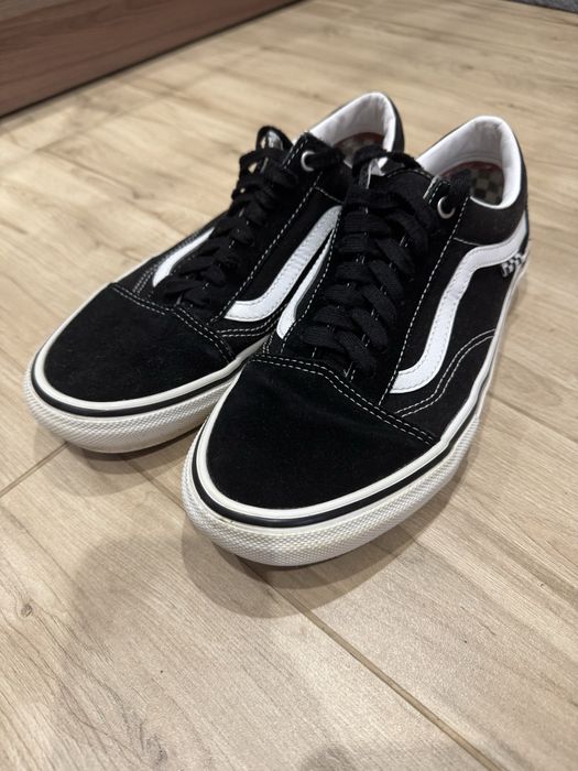 Кеди Vans Old Skool чорні розмір 42, дуже добрий стан