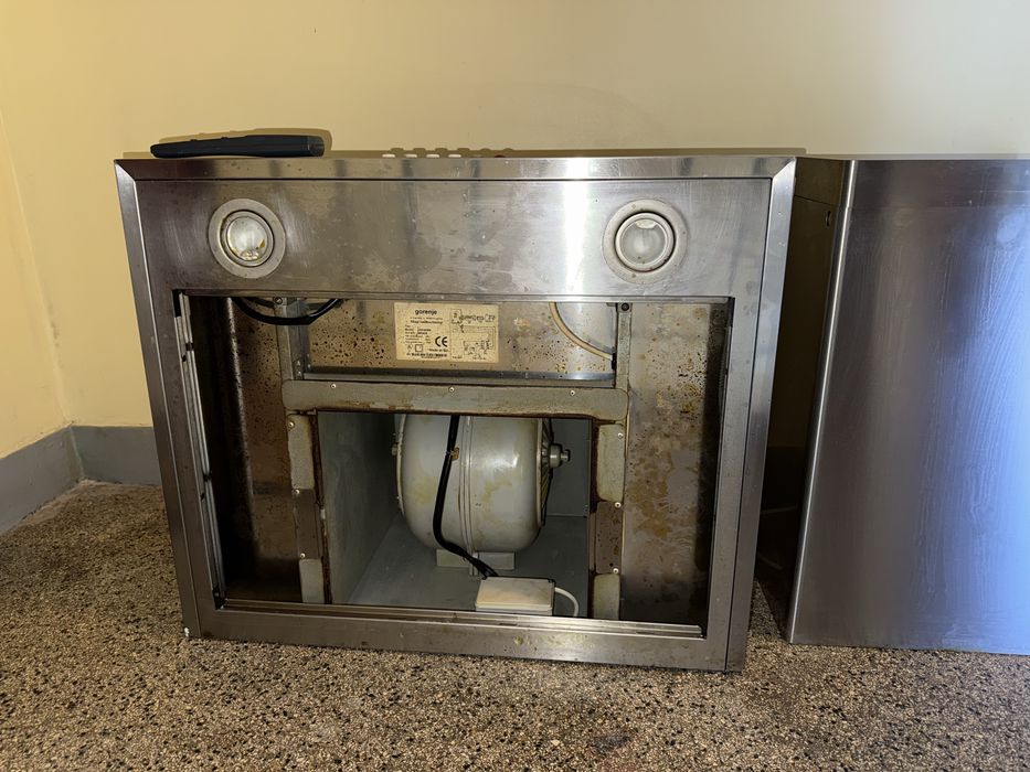 Okap Gorenje DKK600M z uszkodzonym sterownikiem