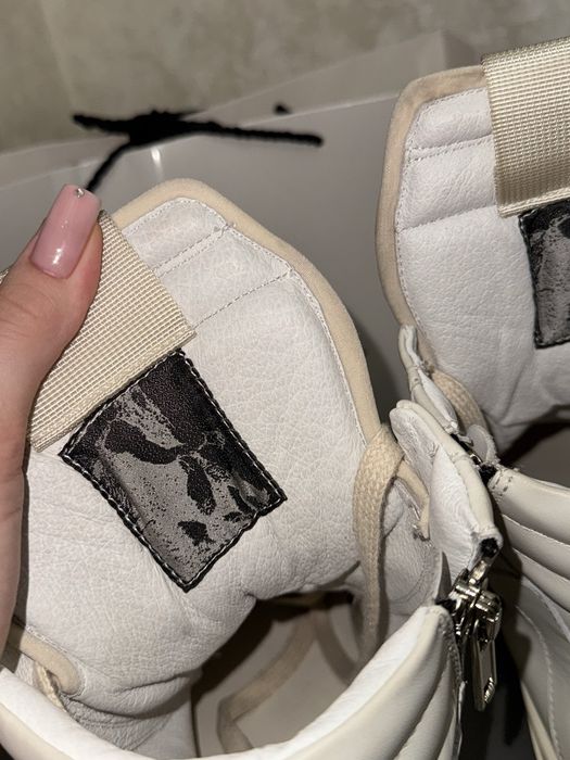 Rick Owens Geobasket White 39sz