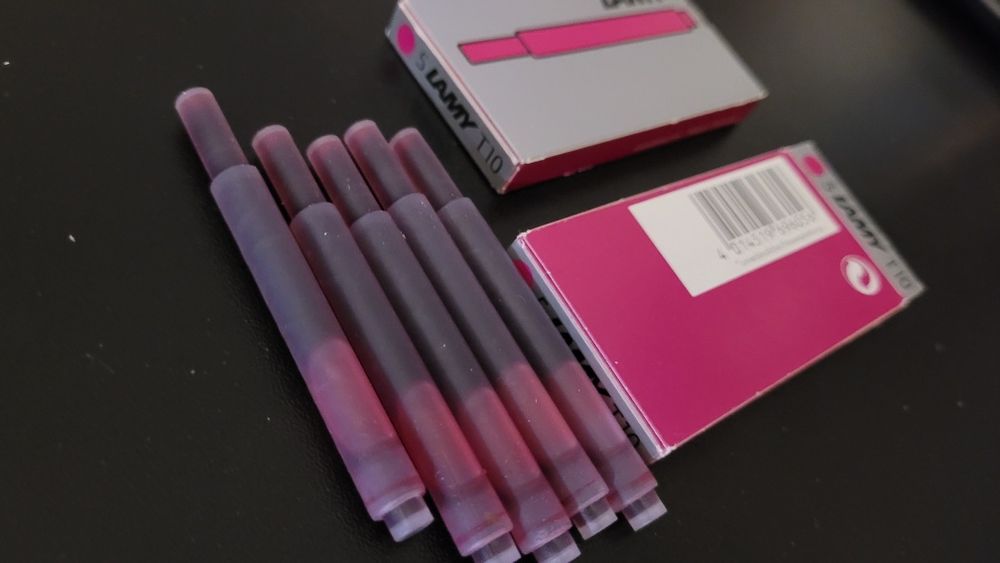 LAMY Vibrant Pink 2018 atrament 2 opakowania po 5 szt naboje
