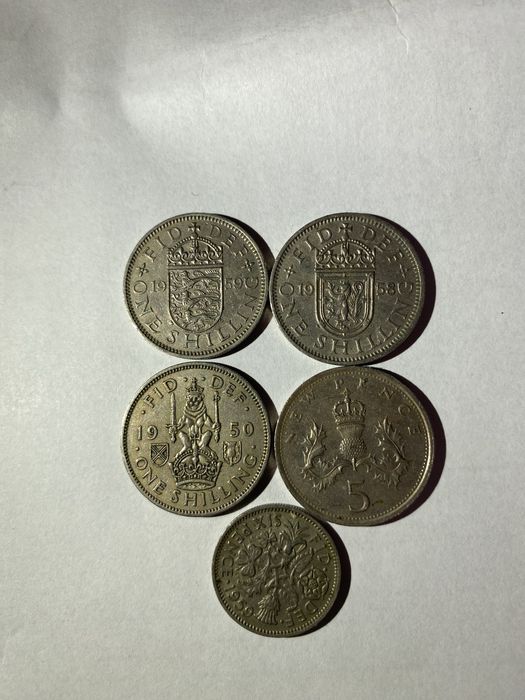 Продам англійські старовинні монети