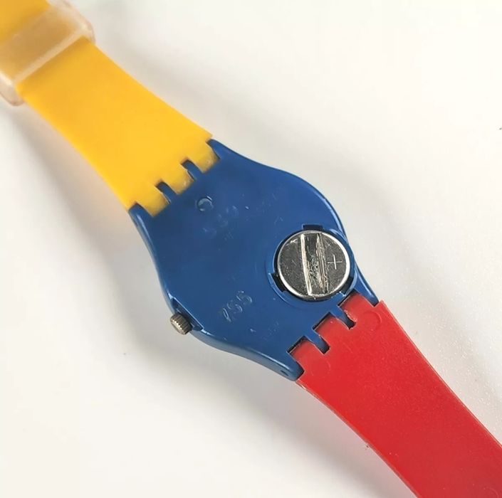 Swatch senhora 1as coleções 1985