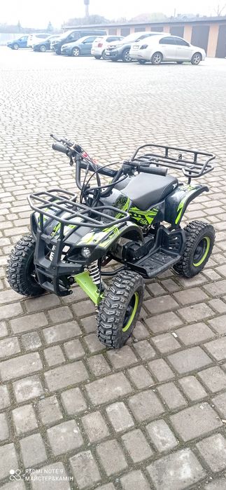 Подарунок Дитині! Квадроцикл бензинXTR-50.Сигналізація.Запуск кнопкою.