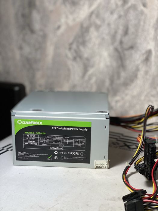 ⁉️Гарантія 14днів⁉️ Блок живлення GameMax GM-400 400W
