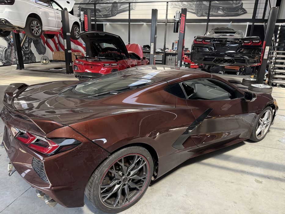 Corvette C8 import naprawa konwersja tuning serwis detaling