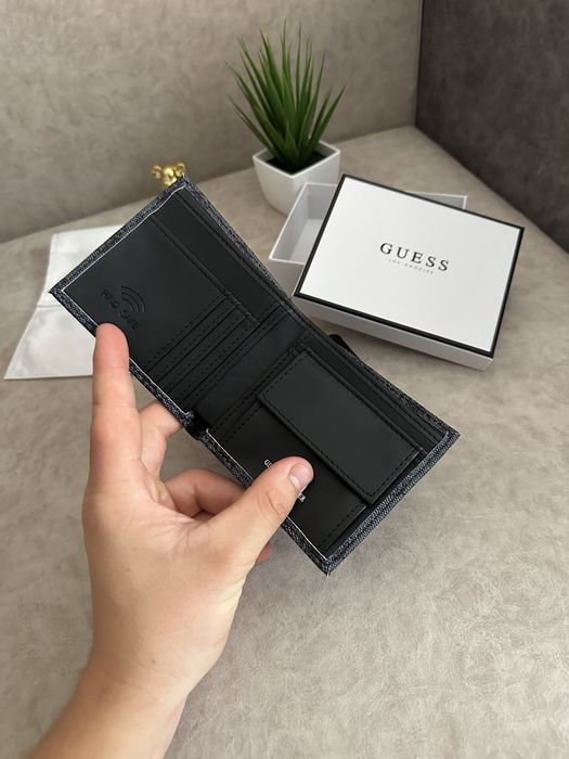 Гаманець Guess + коробка гуес, кошелек Гесс, Гуесс