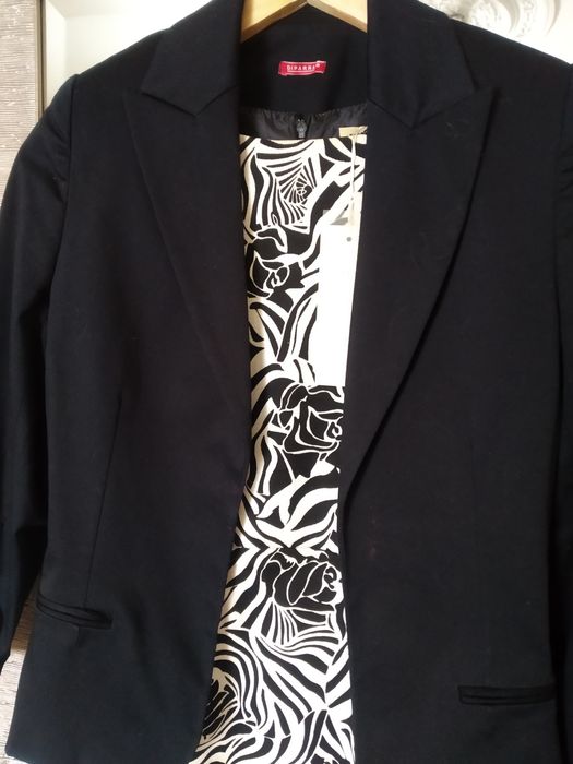 Vestido com etiqueta e blazer S/M