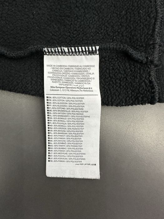 Винтажний свитшот nike кофта худи big logo sweatshirt