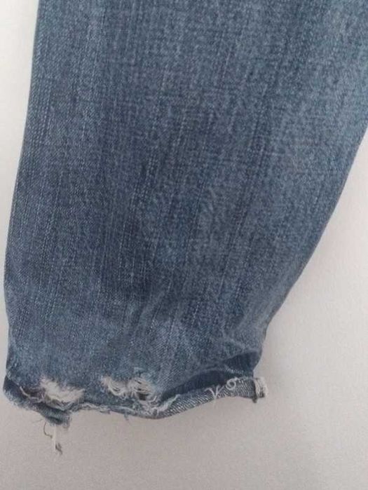 Spodnie American Eagle, jeansy, przetarcia, rozmiar S