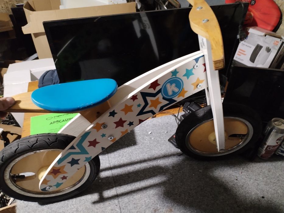 Біговел дерявяний колеса 12 дюймів