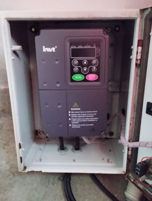 Variador de frequência...Trifásico invet