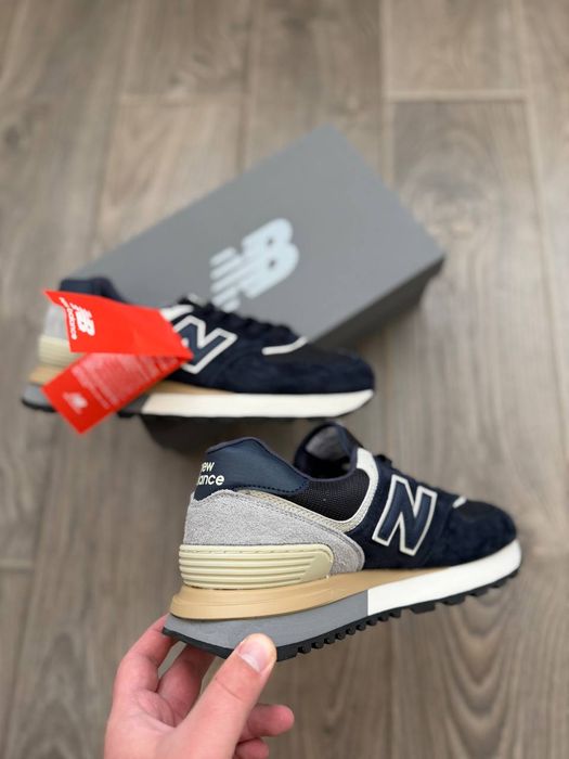 Кросівки Кроссовки New Balance 574 Blue Grey Синий Серый Синій Сірий Кросовки демісезон