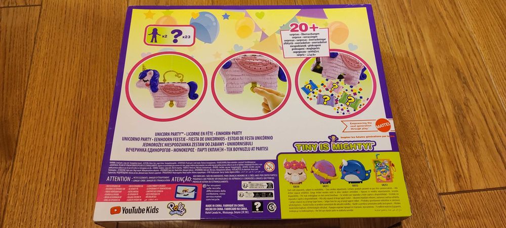 Jednorożec Polly Pocket zestaw