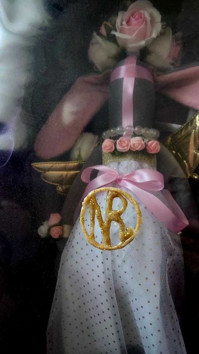 Ręcznie robiona lalka amulet Tilda