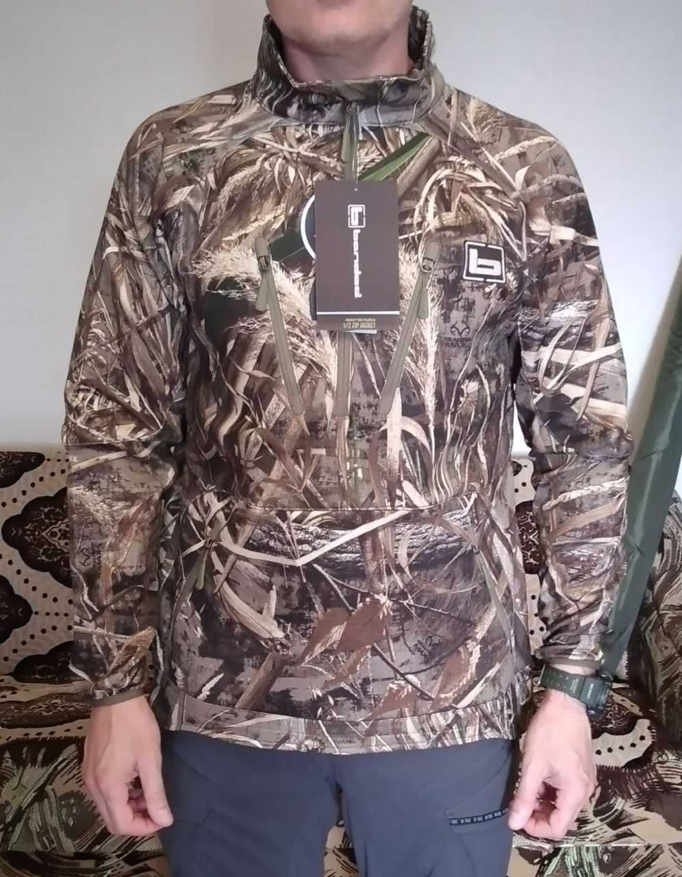 Banded Heavy TEC Fleece 1 2 Zip Pullover 4