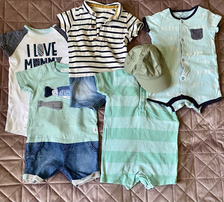 Боді, пісочник next 6-9 міс