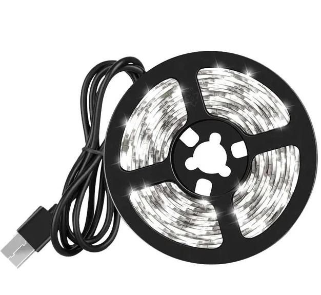 Ліхтарики лед стрічка led юсб катушка 5 метри