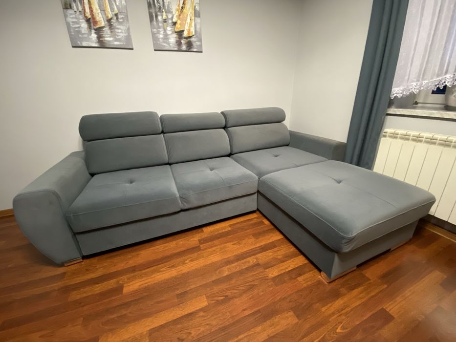 Narożnik w kolorze morskim