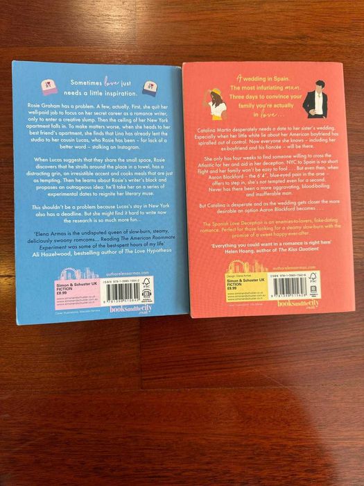 Livros The Spanish Love Deception e outro ELENA ARMAS