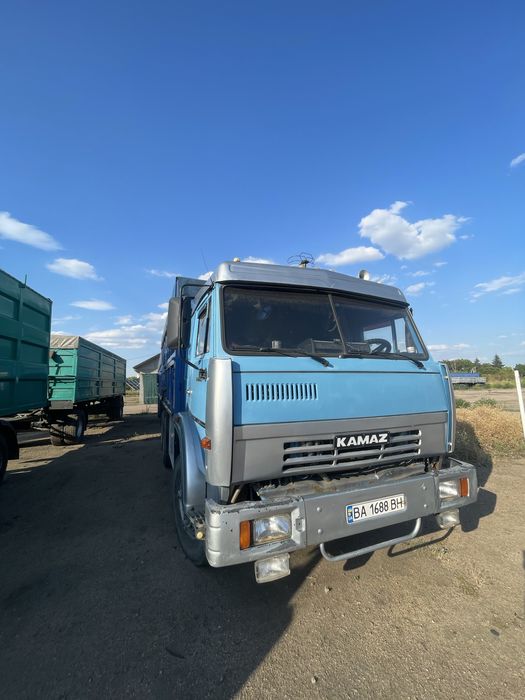 Камаз 5320 борт, з під зерна, з причепом