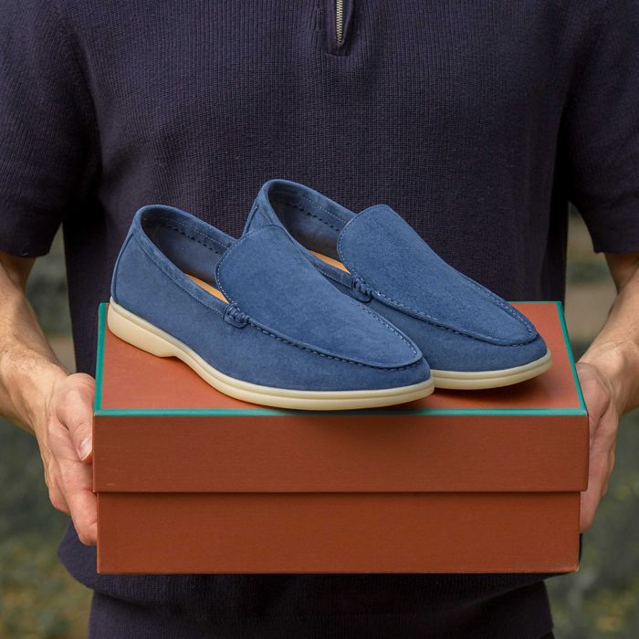 Лофери Loro Piana All Blue premium