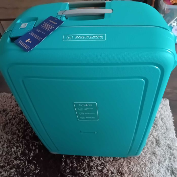Samsonite S'cure Walizka Średnia 69 cm Aqua Blue