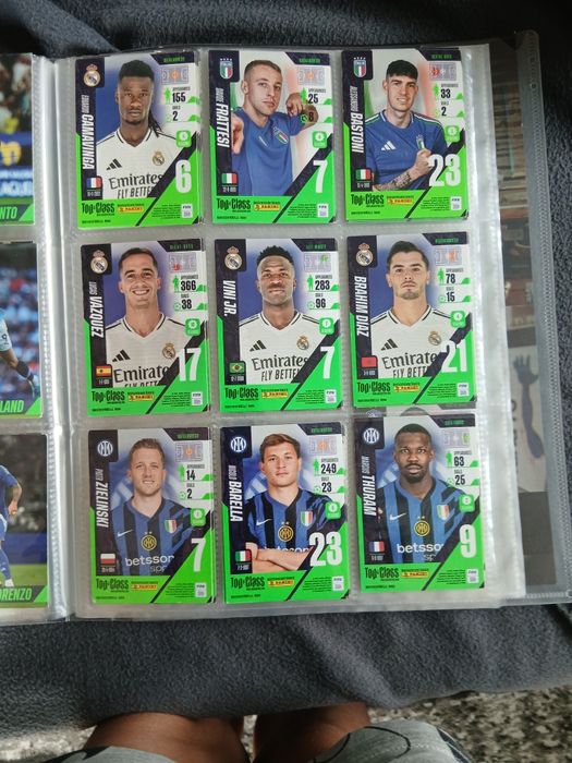 Album z kartami top class 2025 panini