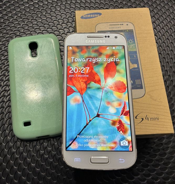 SAMSUNG  Galaxy S4 mini prawdziwy biały kruk w super stanie WARTO