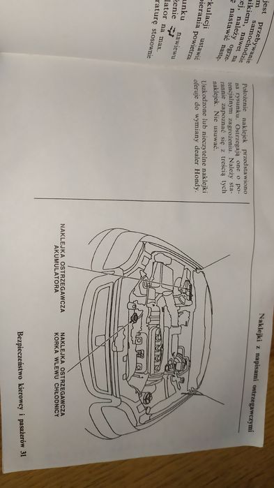 Instrukcja obsługi Honda Civic VI