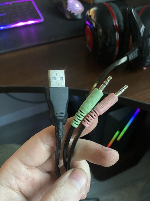 Наушники A4Tech G521 Bloody (Black)