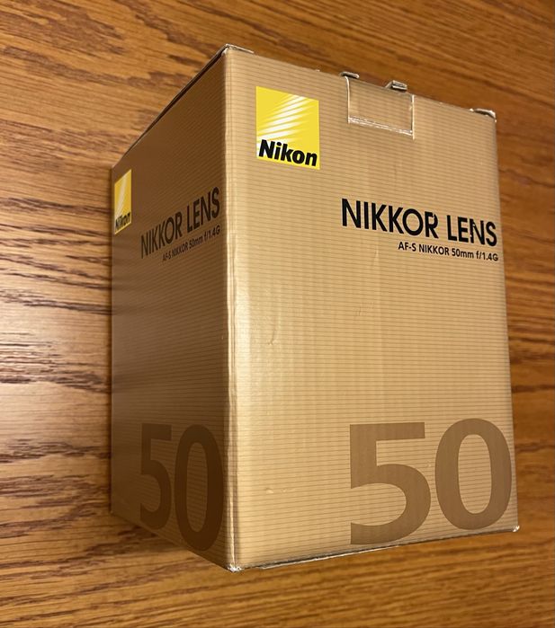 Objectiva Nikon AF-S NIKKOR 50mm 1:1.4G