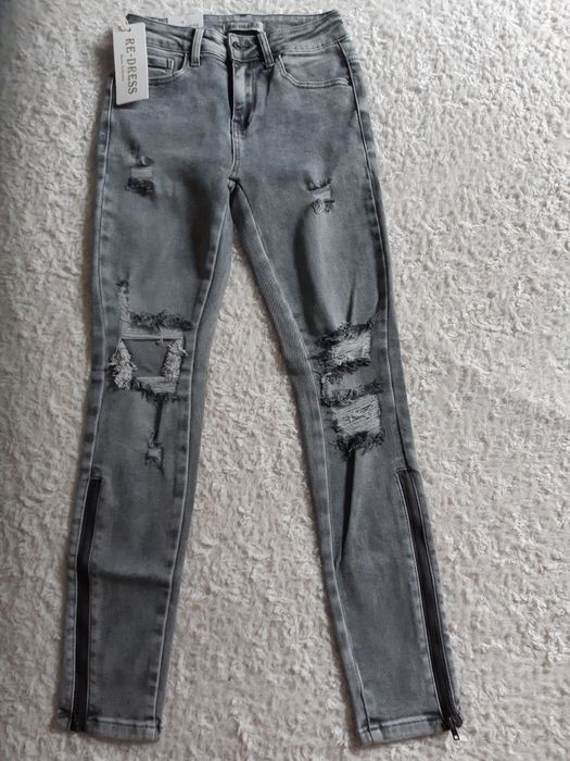 Jeansy Re - Dress Nowe XS S