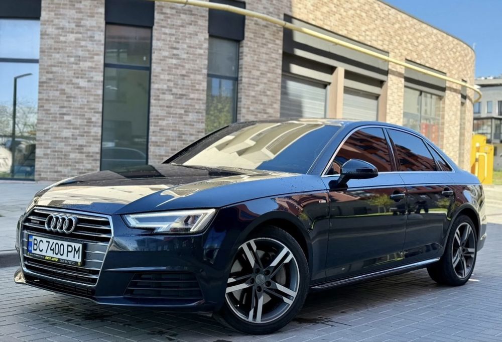 Audi A4 B9 S-line 2.0 TFSI Quattro 252к.с.|  Premium plus