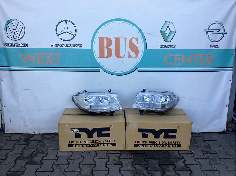 фара передня права ліва Mercedes Sprinter 907 Фари Спрінтер 910