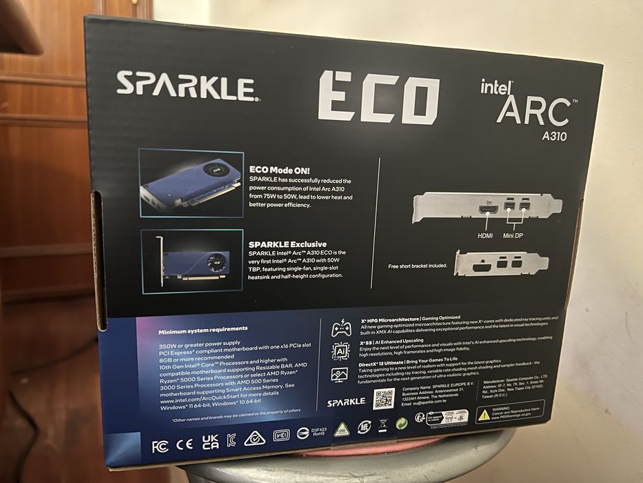 Intel Arc A310 Sparkle Eco