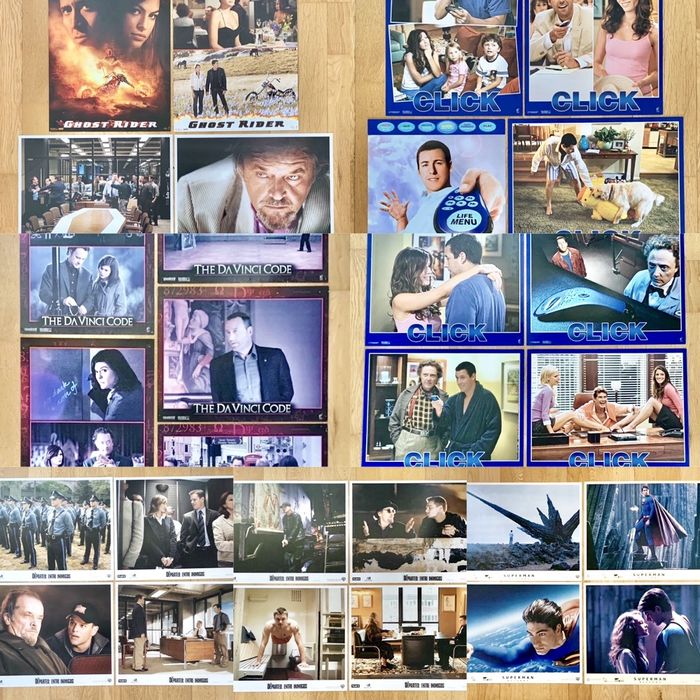 Coleção de cartazes alusivos a filmes (28x36cm) - anos 2006/ 2007