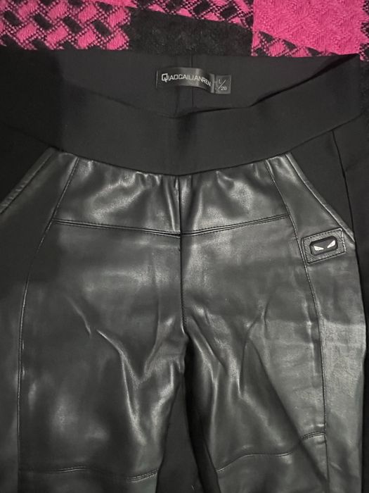 Лосины,легинсы,штаны широкие эко кожа,натуральная кожа