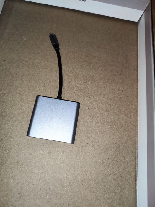 Adapter USB-C do USB-C i HDMI i USB-A