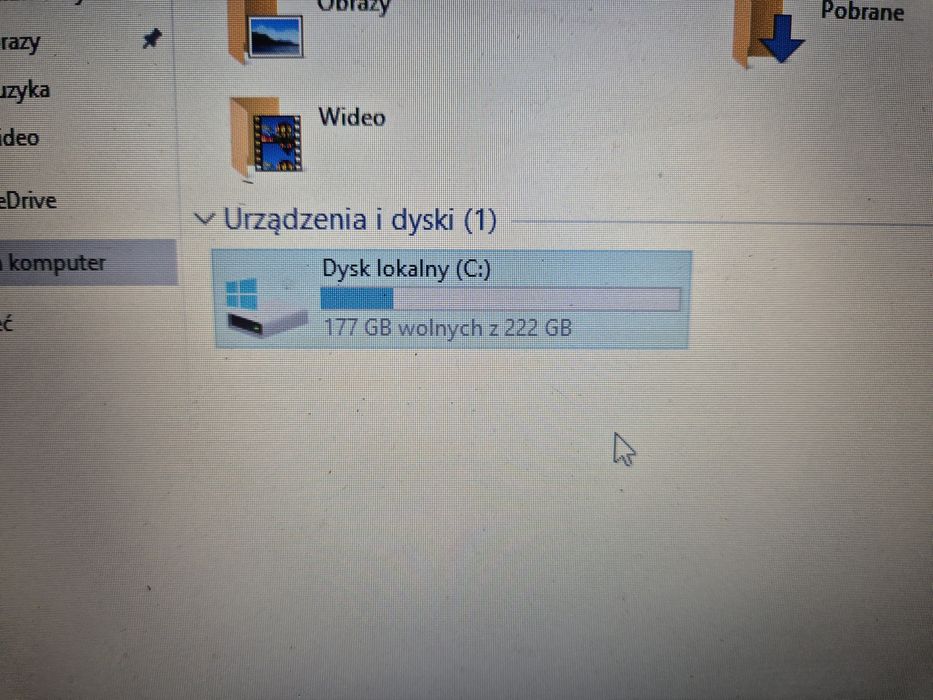 Laptop toshiba satelitę i5 5gen 8gb ram 240ssd win10 2 grafiki