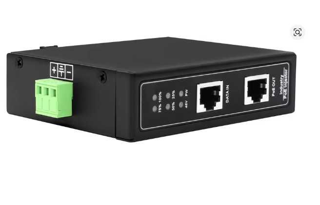 Инжектор PоE POEPLUS PSE90W-GUS, промышленный гигабитный PoE-инжектор